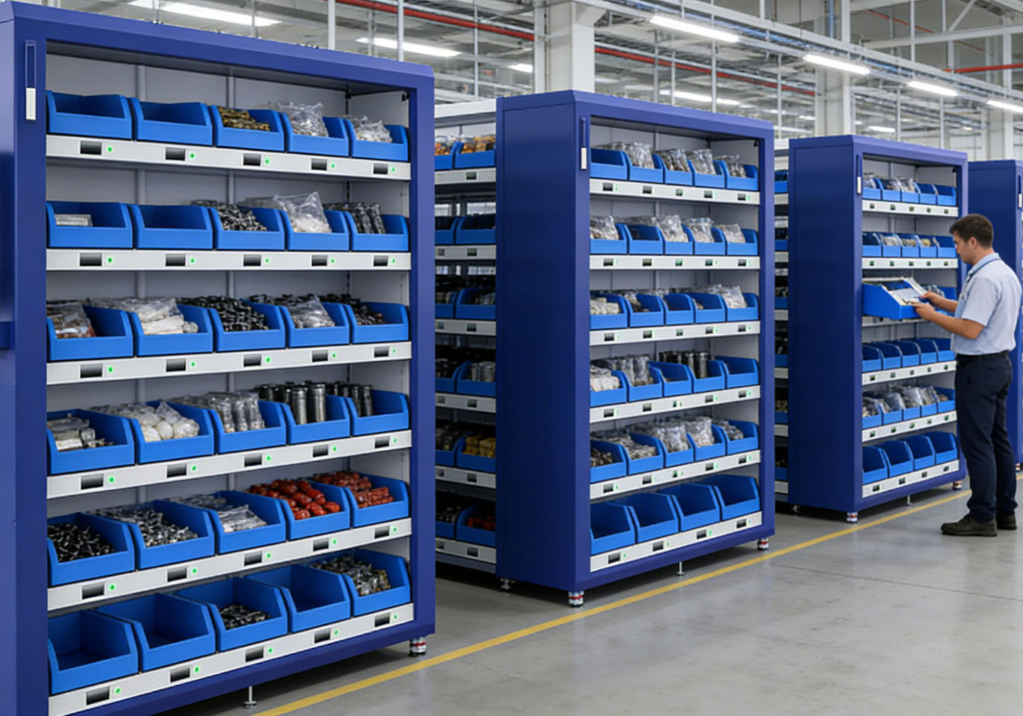 Line-Side Smart Shelving